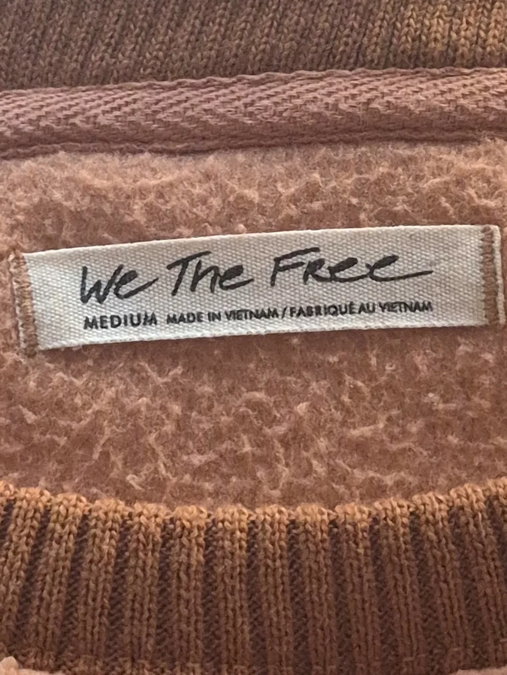 We The Free Cozy Camden Sweatshirt Sz M - Picture 8 of 9